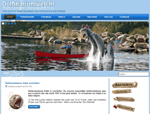 Tablet Screenshot of dolfinariumweb.nl